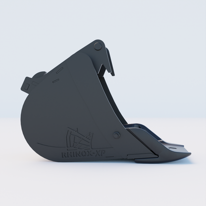 Rhinox Utility Bucket with Unitusk Blade To Suit Safelock SL35 Hitch - 18" / 450mm Side