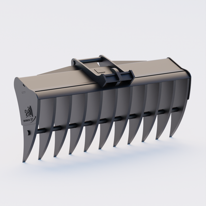 Rhinox Land Rake To Suit Safelock SL35 Hitch - 60" / 1500mm Back