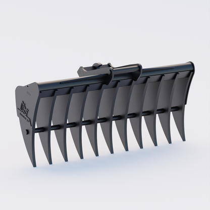 Rhinox Land Rake To Suit Safelock SL35 Hitch - 60" / 1500mm Front