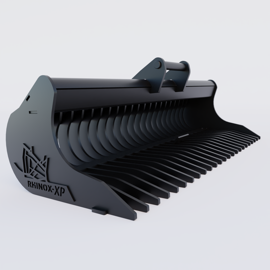 Safelock SL35 Rake Riddle Bucket - 60" | Rhinox Group UK