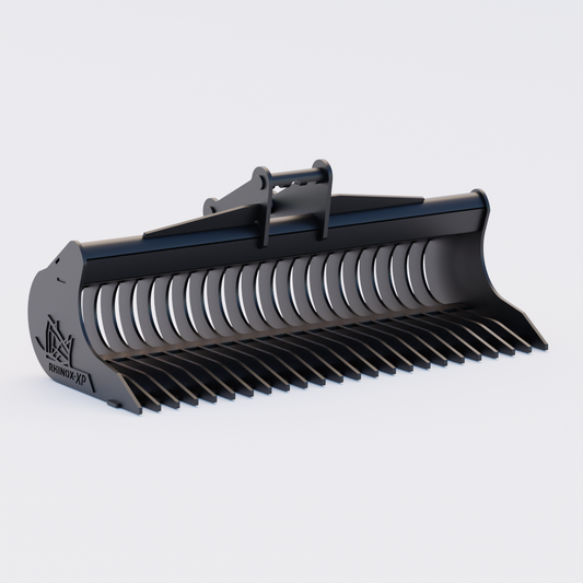 5V Rake Riddle Bucket - 60" / 1500mm Front