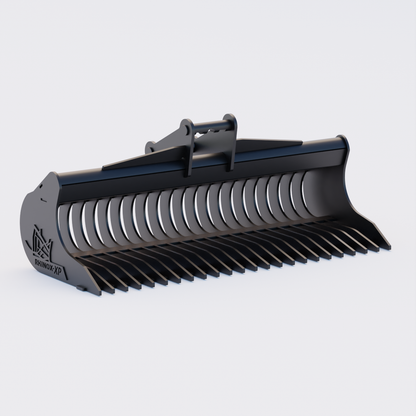 Lehnhoff MS03 5 Ton Rake Riddle Bucket - 60" / 1500mm Front