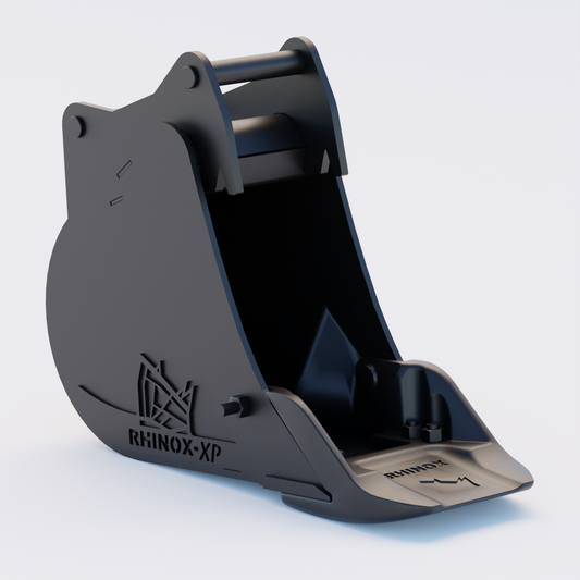 6A Utility Bucket with Unitusk Blade - 12" / 300mm Front