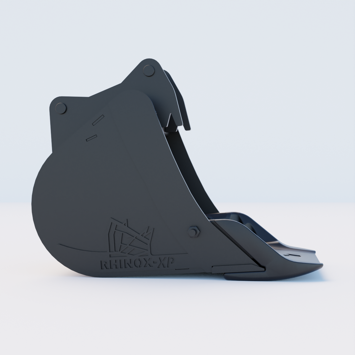 6A Utility Bucket with Unitusk Blade - 18" / 450mm Side