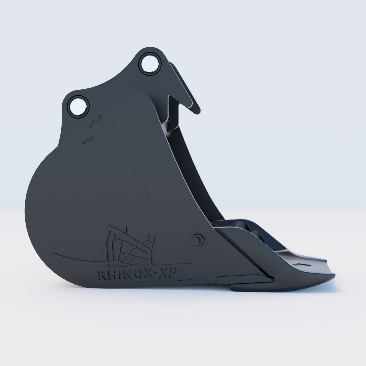 6B Utility Bucket with Unitusk Blade - 18" / 450mm Side