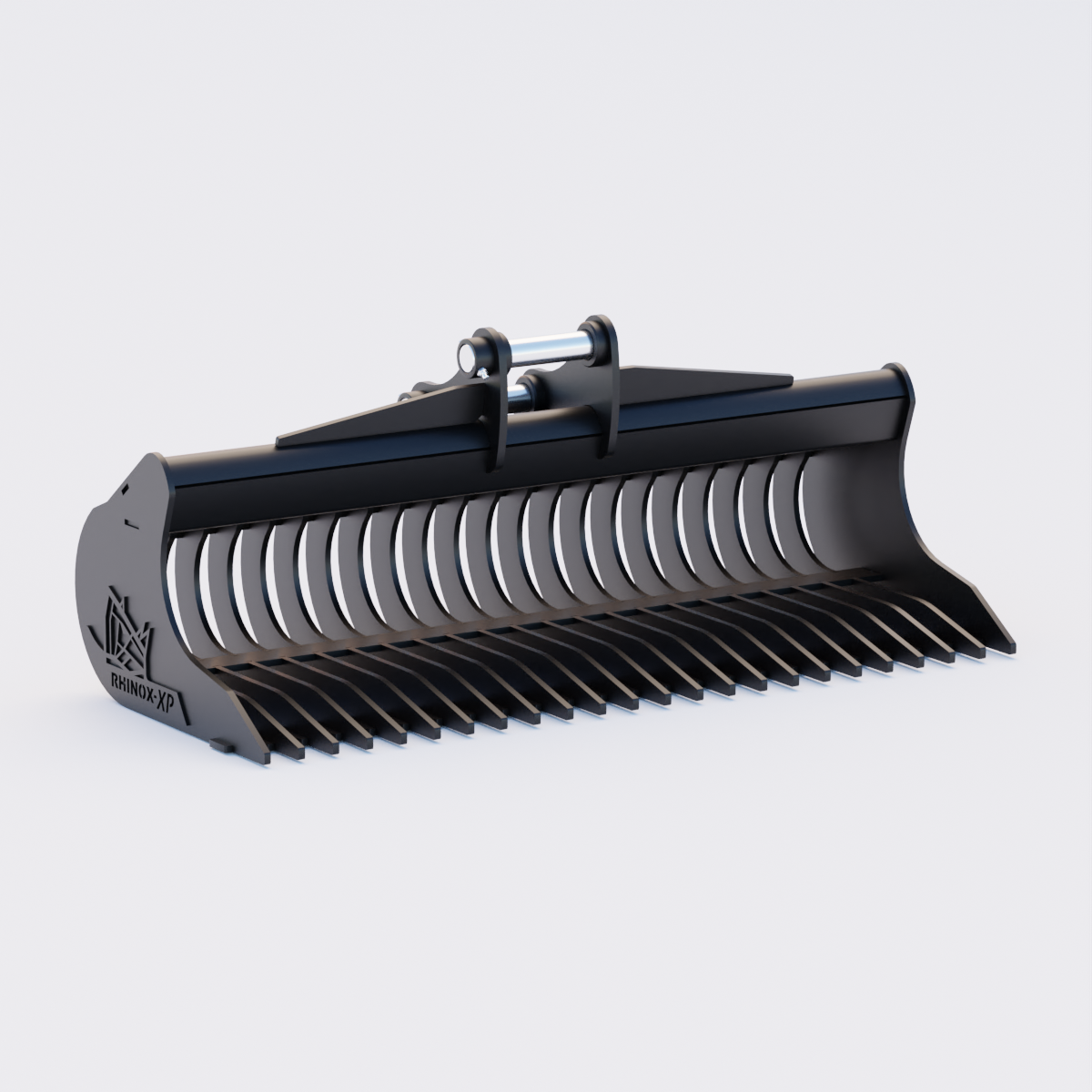 Sany SY60 Rake Riddle Bucket - 60" / 1500mm Front