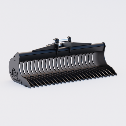 Sany SY60 Rake Riddle Bucket - 60" / 1500mm Front