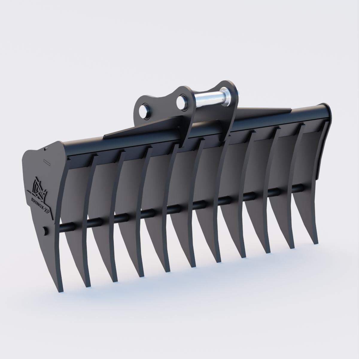 Kubota KX085-5 Land Rake 60" / 1500mm Front