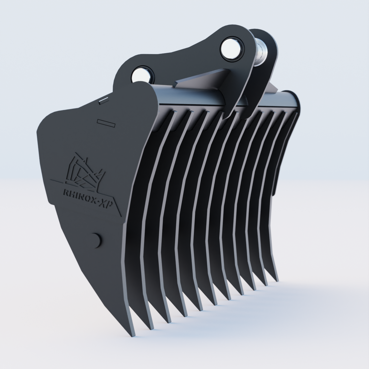 Kubota KX085-5 Land Rake 60" / 1500mm Side