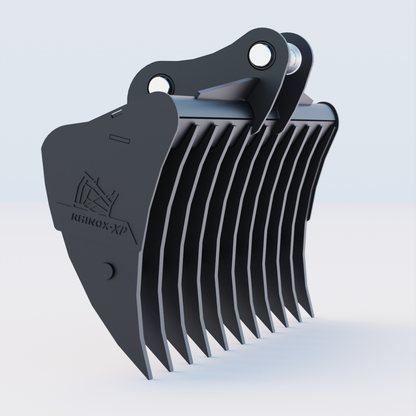 Kubota KX085-5 Land Rake 60" / 1500mm Side