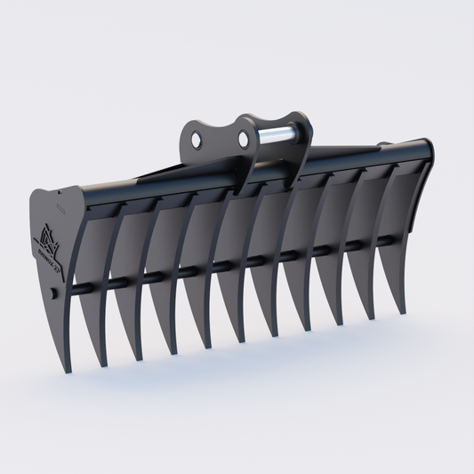 Takeuchi TB285 Land Rake 60" / 1500mm Front