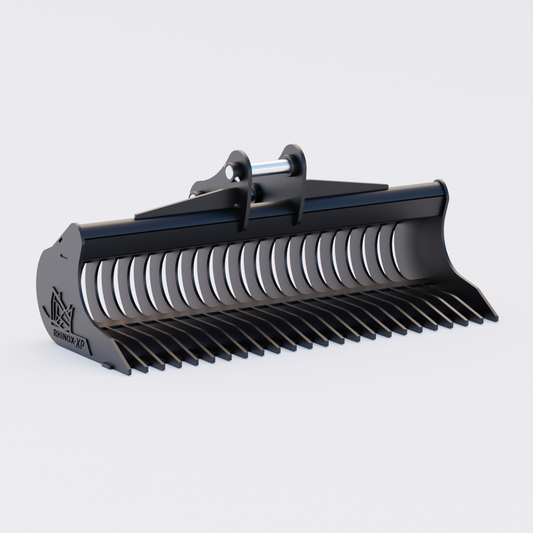 Takeuchi TB370 Rake Riddle Bucket - 60" / 1500mm Front