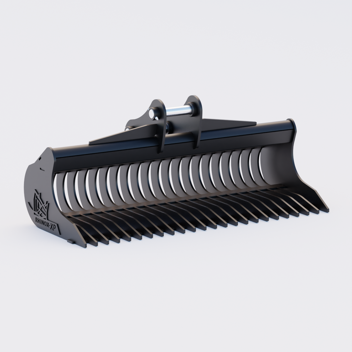 Takeuchi TB280 60" Rake Riddle Bucket - 60" / 1500mm Front