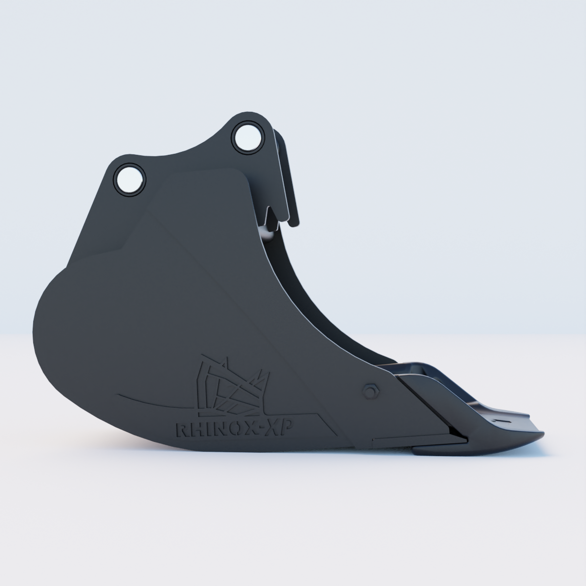 Volvo ECR88D Utility Bucket with Unitusk Blade - 18" / 450mm Side