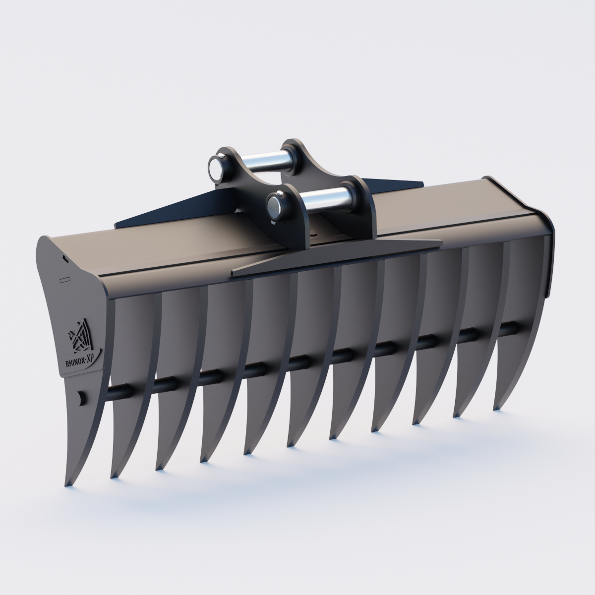 Volvo ECR88D Land Rake 60" / 1500mm Back