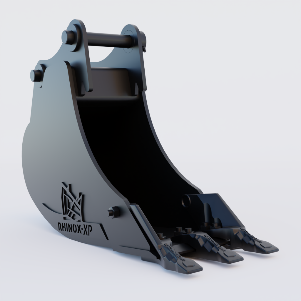 Doosan DX100W Digging Bucket - 12" / 300mm | Rhinox Group UK