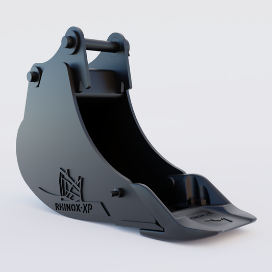 Doosan DX80 Utility Bucket with Unitusk Blade - 12" / 300mm | Rhinox Group UK