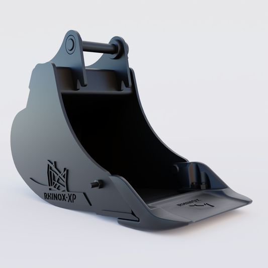 Doosan DX80 Utility Bucket with Unitusk Blade - 18" / 450mm | Rhinox Group UK