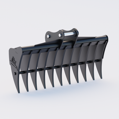 Bobcat E80 Land Rake 60" / 1500mm Front