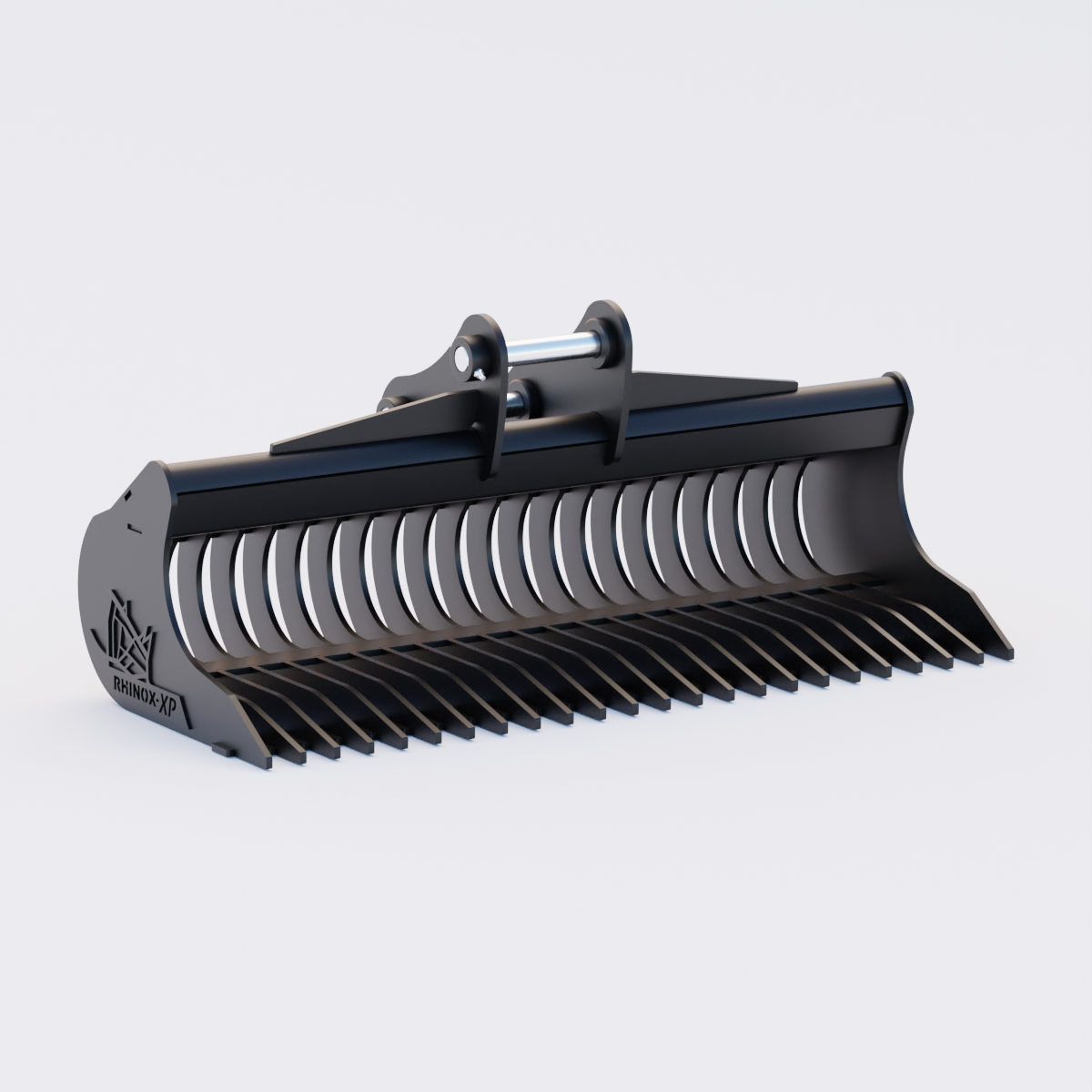 Hyundai HW100A Rake Riddle Bucket - 60" / 1500mm Front