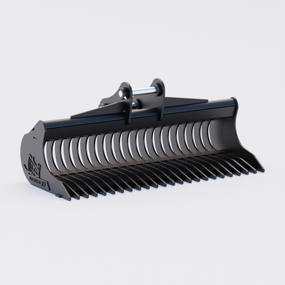 Hyundai HW100A Rake Riddle Bucket - 60" / 1500mm Front