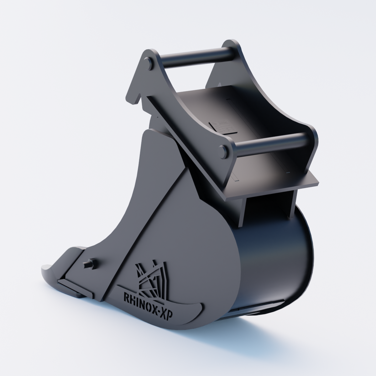 S45 Tilt Rotator Utility Bucket with Unitusk Blade - 12" / 300mm Back