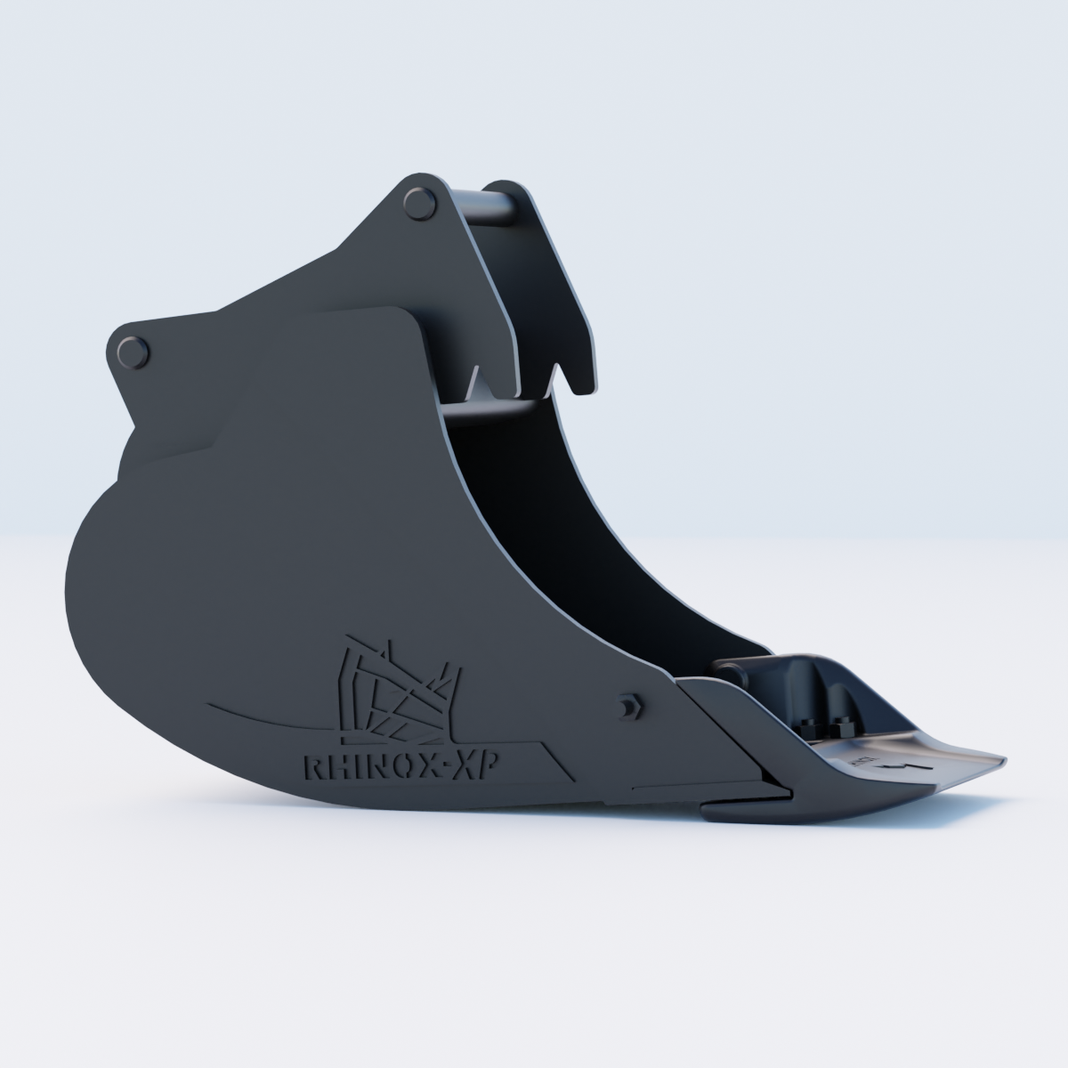 S45 Tilt Rotator Utility Bucket with Unitusk Blade - 18" / 450mm Side