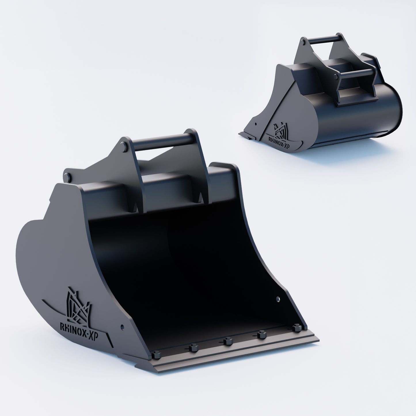 S45 Tilt Rotator Digging Bucket - 30" / 750mm, 5-7 Ton / Bolt-On Blade