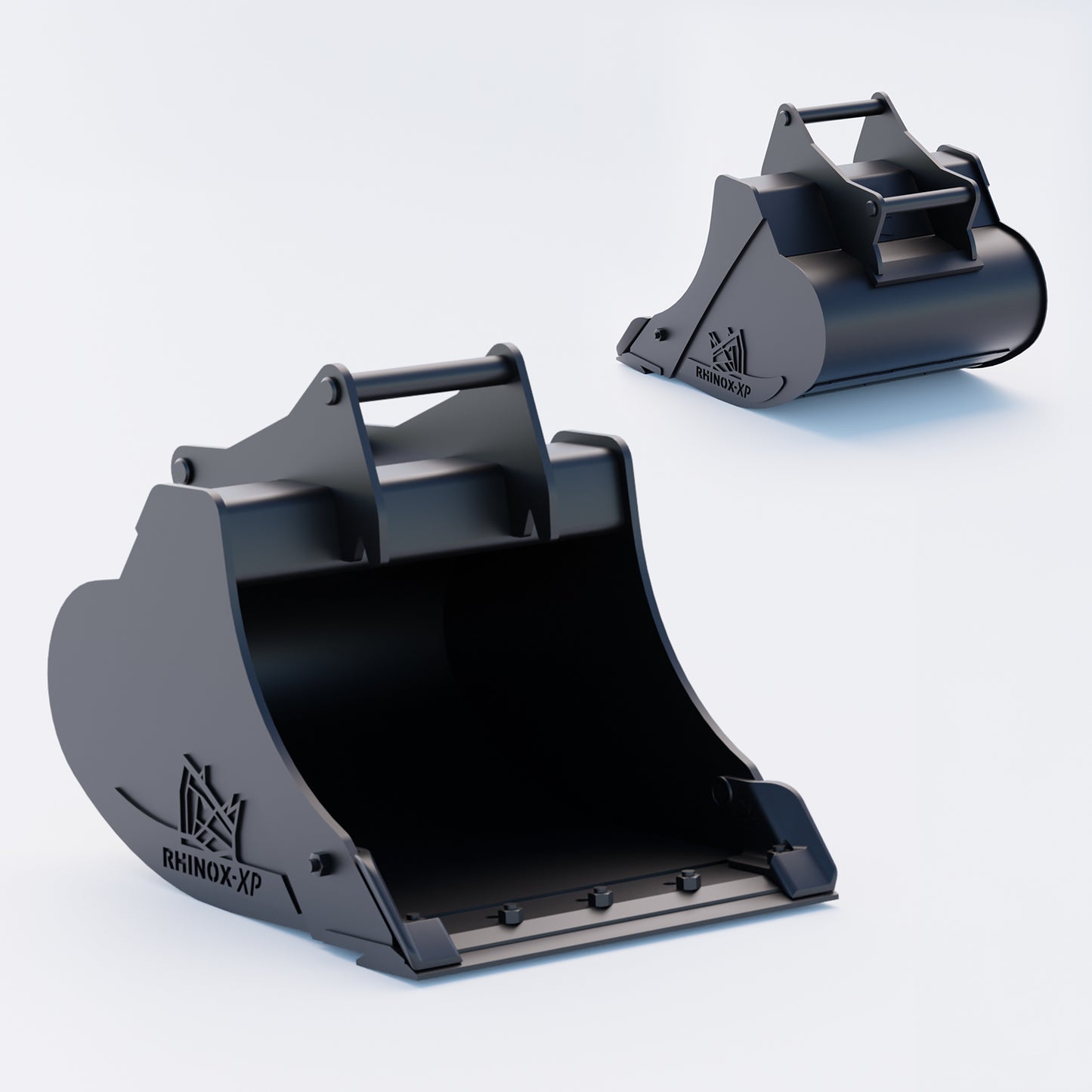 S45 Tilt Rotator Digging Bucket - 30" / 750mm, 5-7 Ton / Blade & Side Protectors