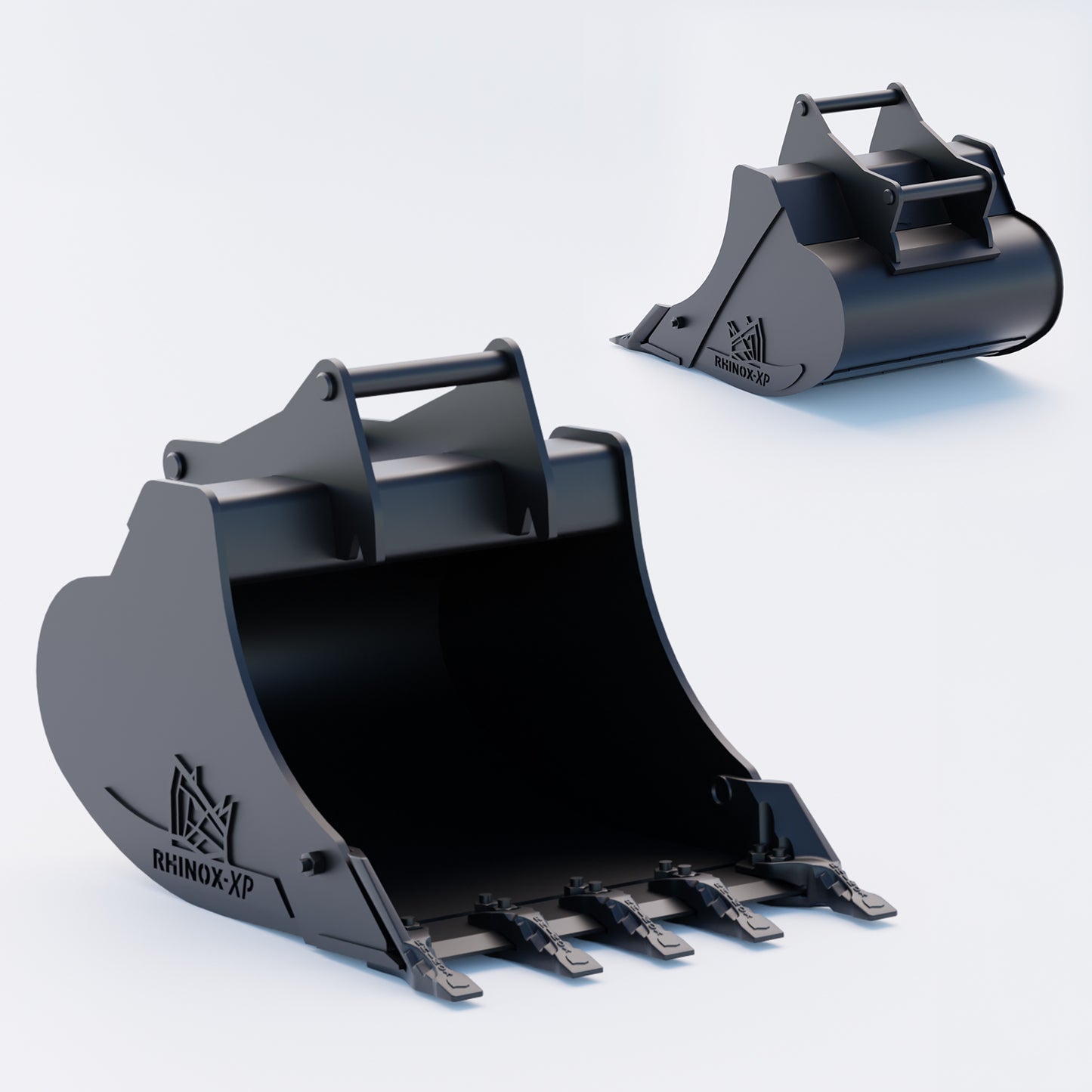 S45 Tilt Rotator Digging Bucket - 30" / 750mm, 5-7 Ton / Toothed