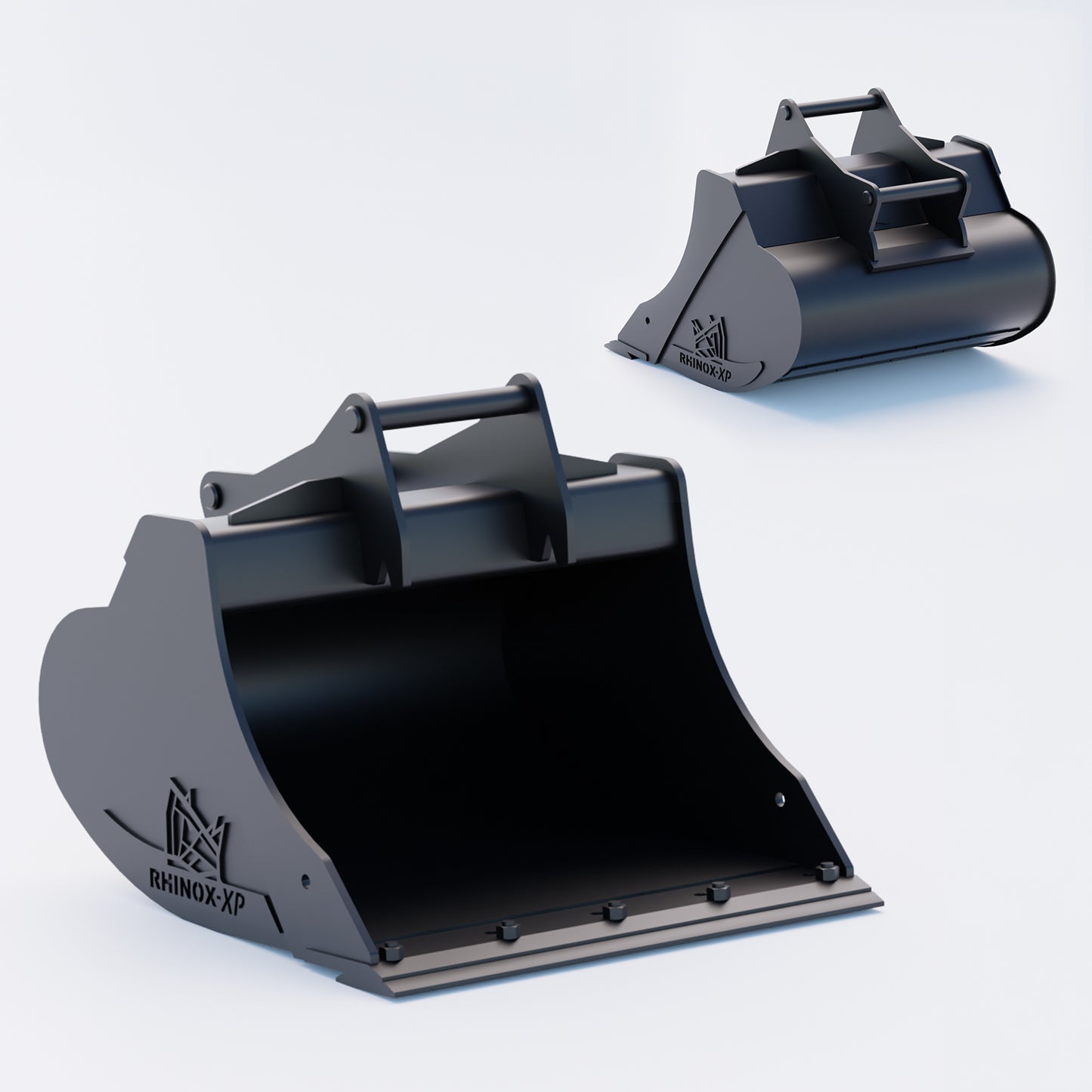 S45 Tilt Rotator Digging Bucket - 36" / 900mm, 5-7 Ton / Bolt-On Blade