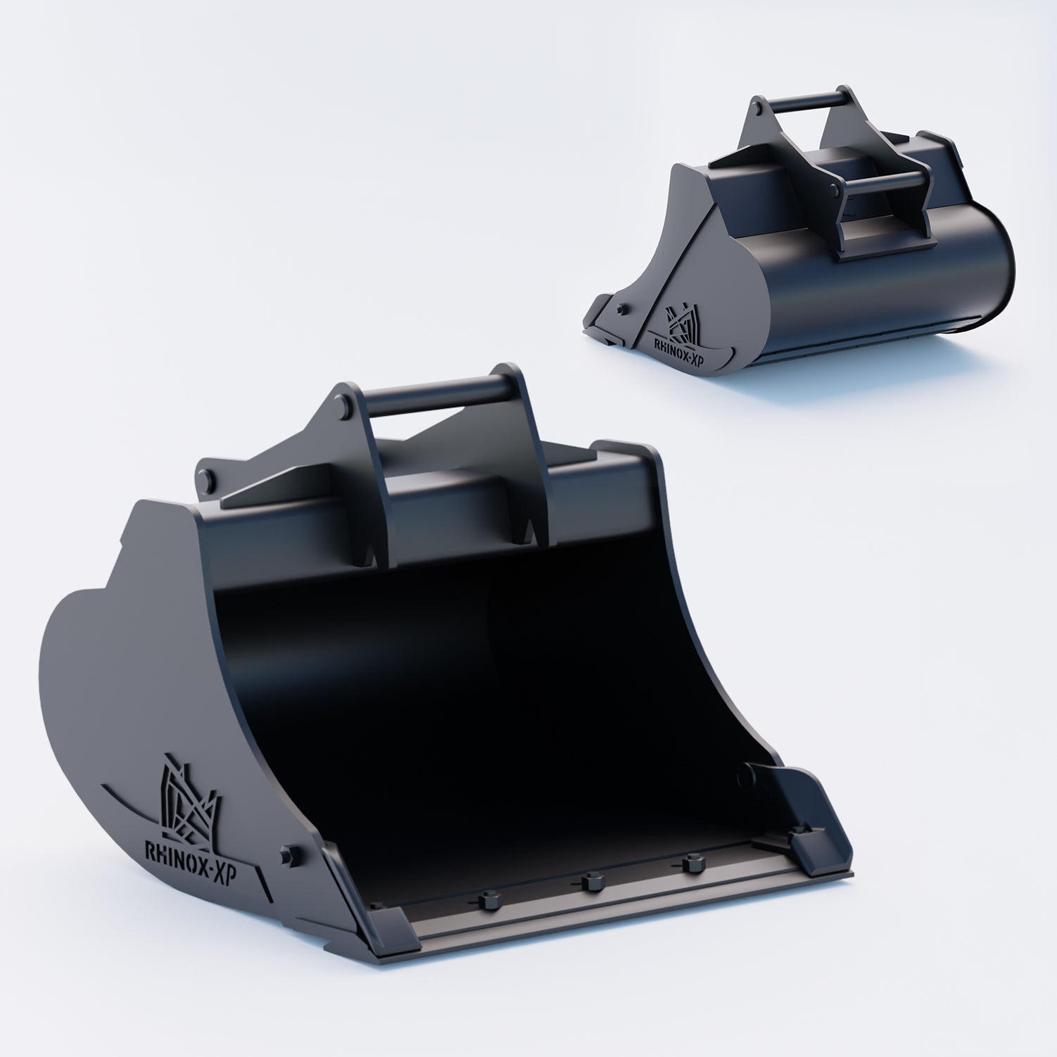 S45 Tilt Rotator Digging Bucket - 36" / 900mm, 5-7 Ton / Blade & Side Protectors