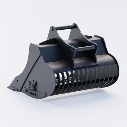 S45 Tilt Rotator Riddle Bucket - 36" / 900mm, 5-7 Ton / Bolt-On Blade, Back