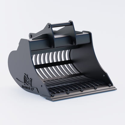 S45 Tilt Rotator Riddle Bucket - 36" / 900mm, 5-7 Ton / Bolt-On Blade, Front