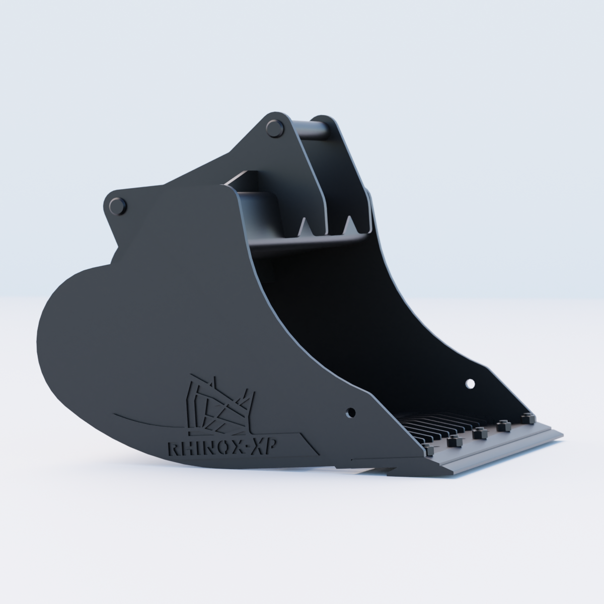 S45 Tilt Rotator Riddle Bucket - 36" / 900mm, 5-7 Ton / Bolt-On Blade, Side
