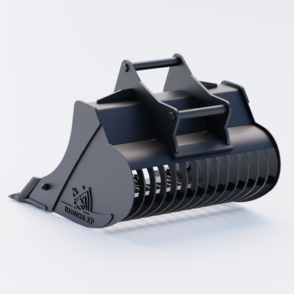 S45 Tilt Rotator Riddle Bucket - 36" / 900mm, 5-7 Ton / Toothed, Back