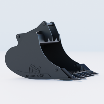 S45 Tilt Rotator Riddle Bucket - 36" / 900mm, 5-7 Ton / Toothed, Side