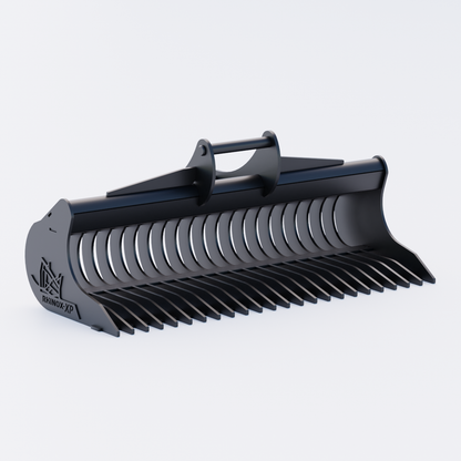 S45 Tilt Rotator Rake Riddle Bucket - 60" Front