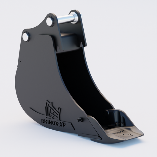 Kubota KX080-3 Utility Bucket with Unitusk Blade - 12" / 300mm Front