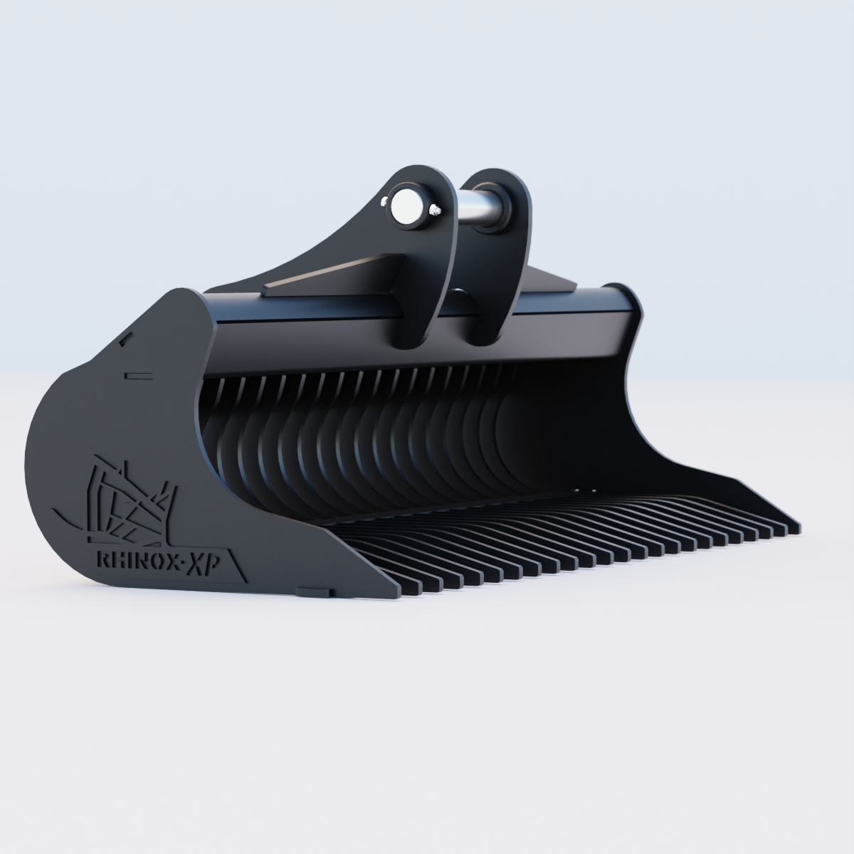 CAT 310 Rake Riddle Bucket - 60" / 1500mm Side