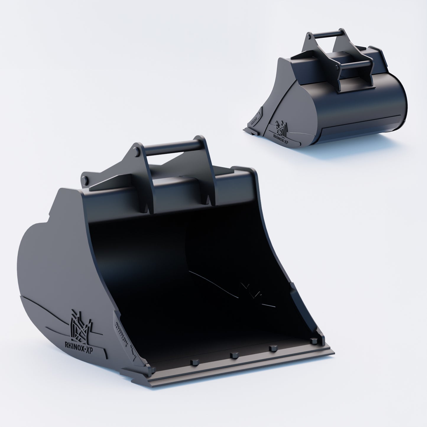 S45 Tilt Rotator Digging Bucket - 36" / 900mm, 8-9 Ton / Bolt-On Blade