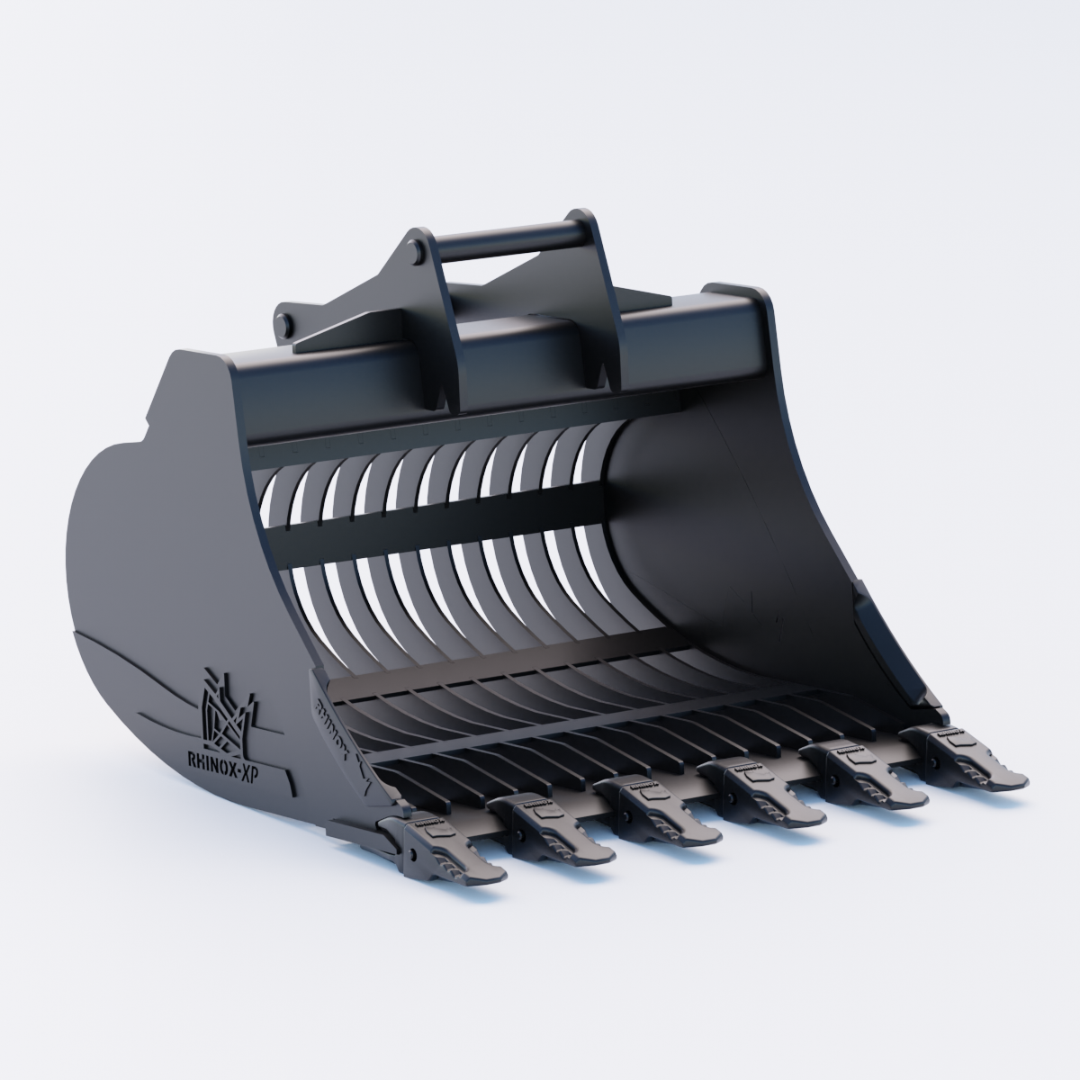 S45 Tilt Rotator Riddle Bucket - 42" / 1050mm Front