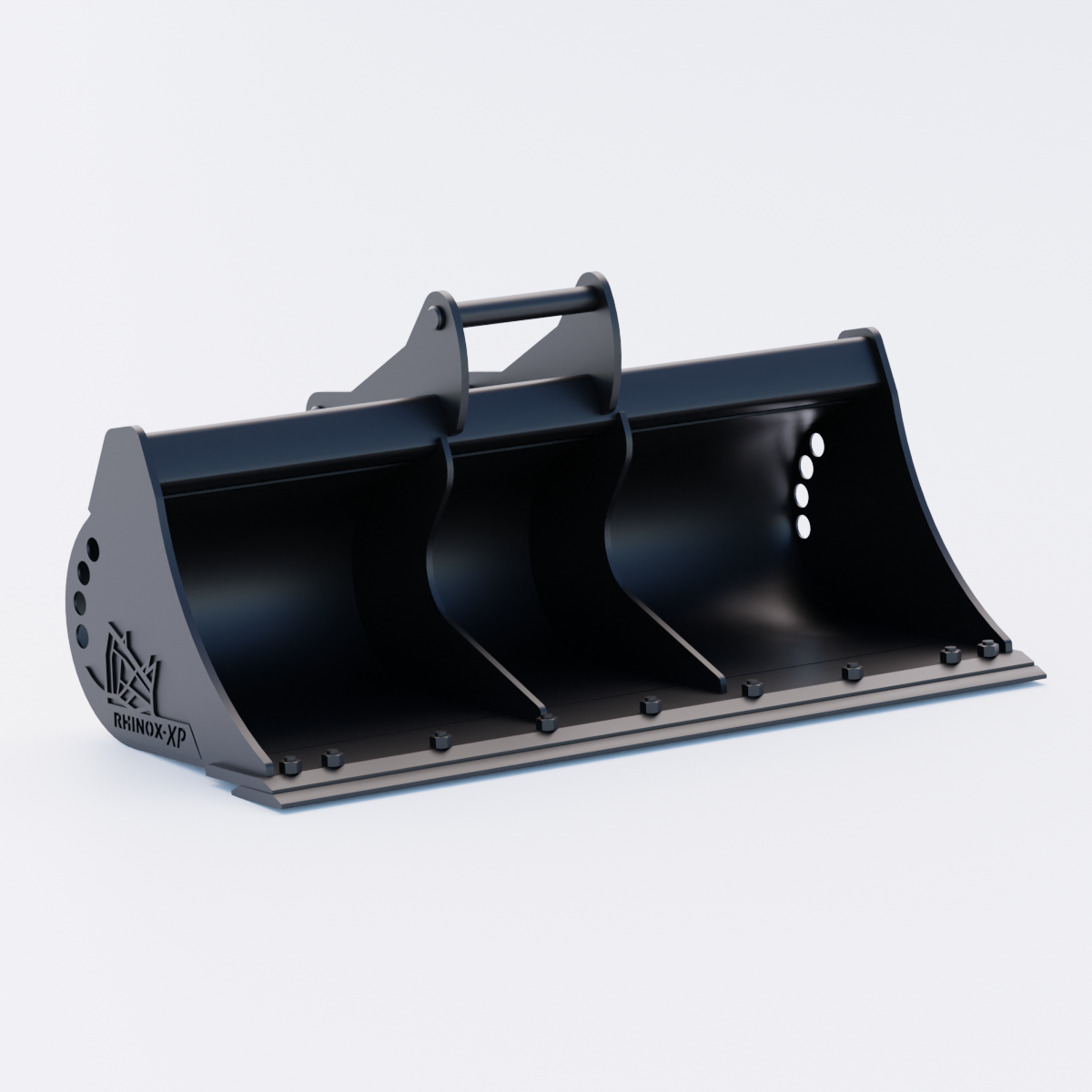 S45 Tilt Rotator Grading Bucket - 72" / 1800mm Front