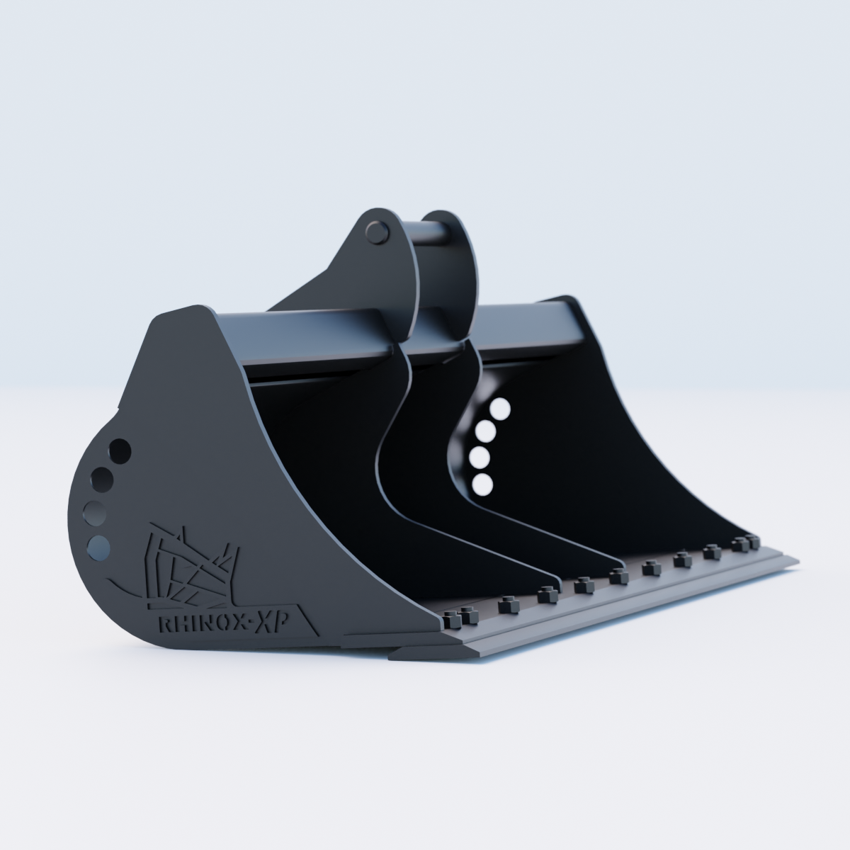 S45 Tilt Rotator Grading Bucket - 72" / 1800mm Side