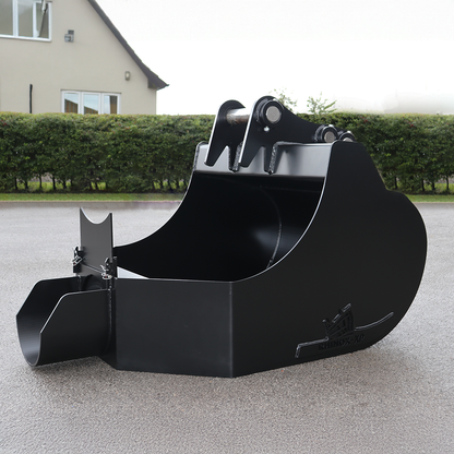 Komatsu PC138US-11 Concrete Pouring Bucket Lifestyle Image 1