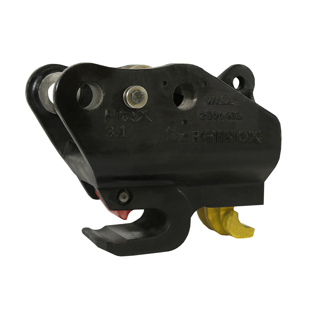 XCMG XE27U Hydraulic Quick Coupler | Rhinox HQX