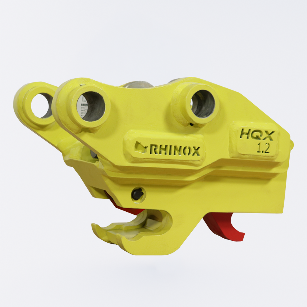 CAT 301.5 Hydraulic Quick Coupler | Rhinox HQX Front