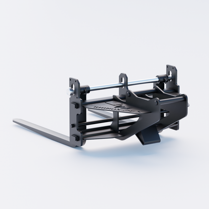 S45 Tilt Rotator Pallet Forks Back