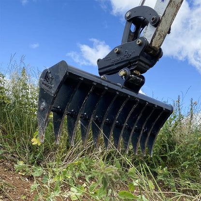 Takeuchi TB230 Land Rake 48" / 1200mm Lifestyle Image 1