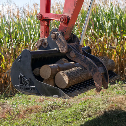 Volvo EC30 Rake Riddle Bucket - 48" / 1200mm Lifestyle 4